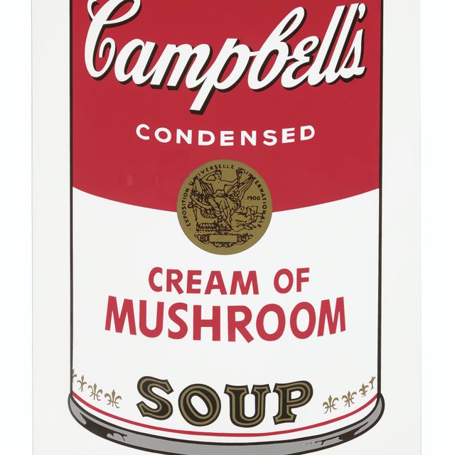 Andy Warhol — Крем с грибами от Campbell's Soup II