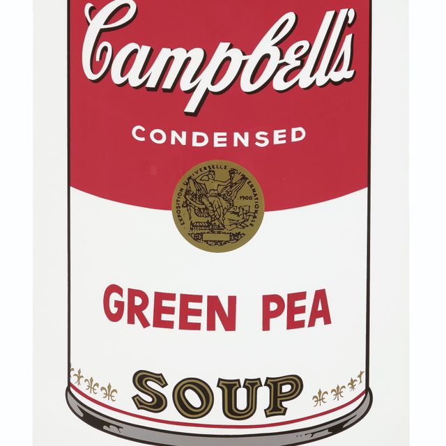 Andy Warhol — Зеленый горошек из супа "Кэмпбелл", который я