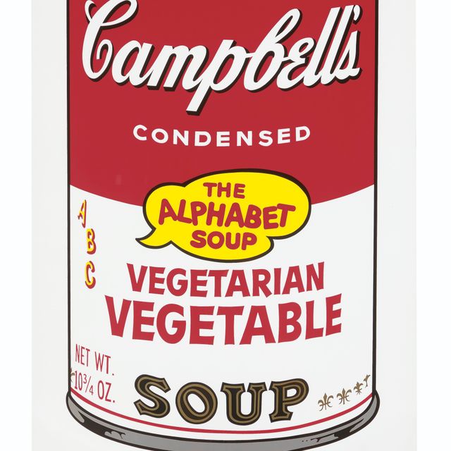 Andy Warhol — Вегетарианский овощ из супа Campbell's Soup II