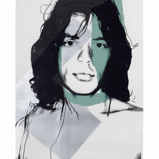 Andy Warhol — Мик Джаггер: одна тарелка