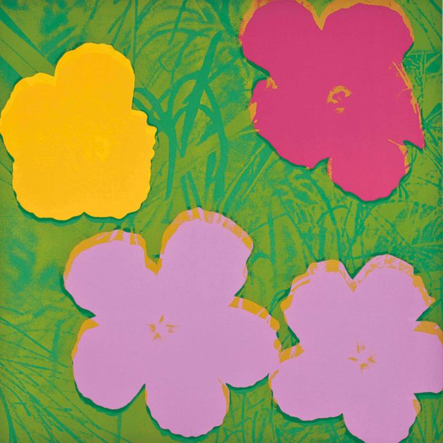 Andy Warhol — Цветы: одна тарелка