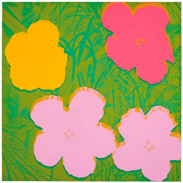 Andy Warhol — Цветы: одна тарелка (F.&S II.68)