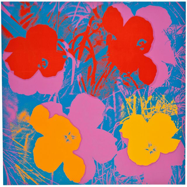 Andy Warhol — Цветы: одна тарелка