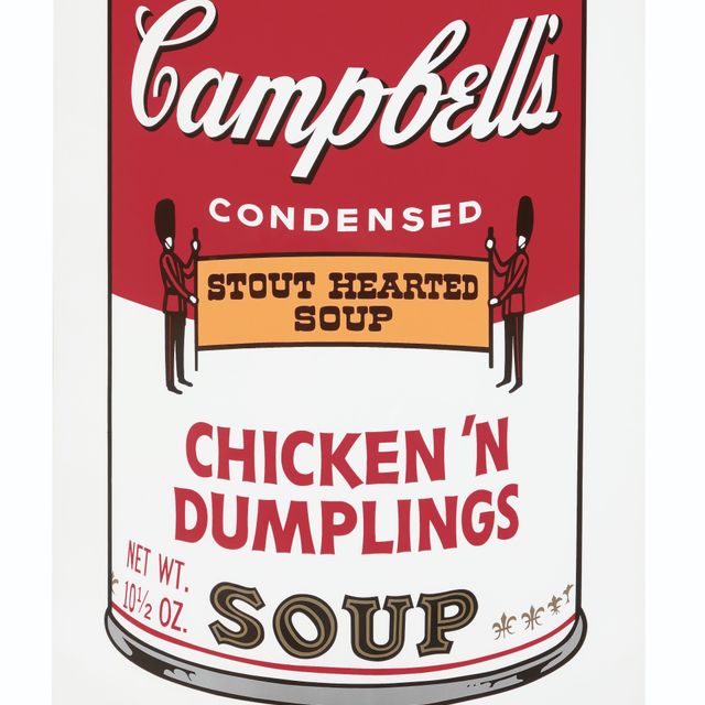 Andy Warhol — Курица с клецками от Campbell's Soup II