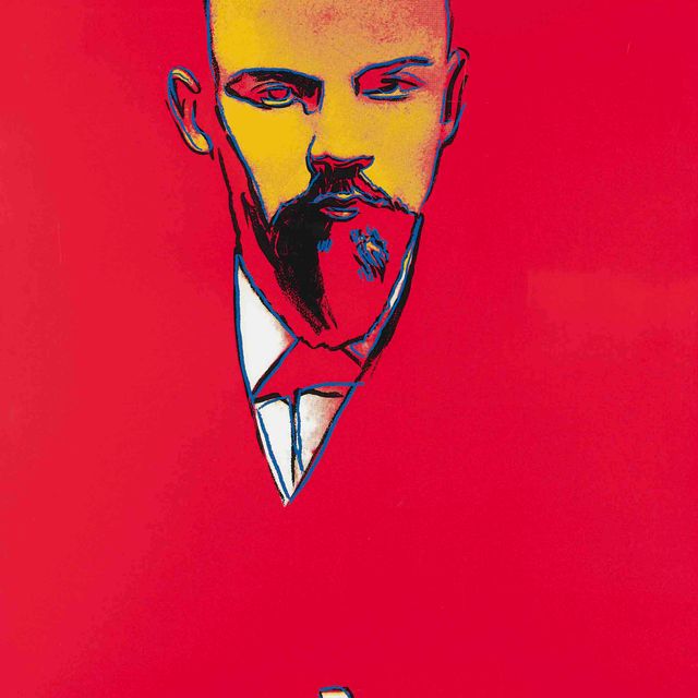 Andy Warhol — Красный Ленин (F. & S. II.403)