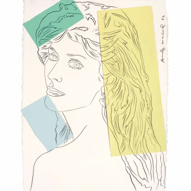 Andy Warhol — Неопознанная женщина