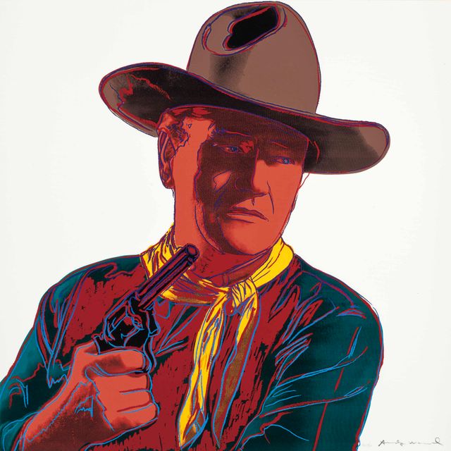 Andy Warhol — Джон Уэйн из "Ковбоев и индейцев" (F. & S. II.377)
