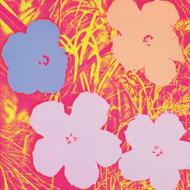 Andy Warhol — Цветы: одна тарелка
