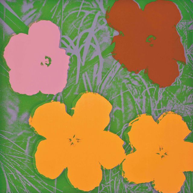 Andy Warhol — Цветы: одна тарелка