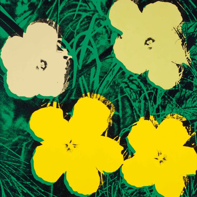 Andy Warhol — Цветы: одна тарелка