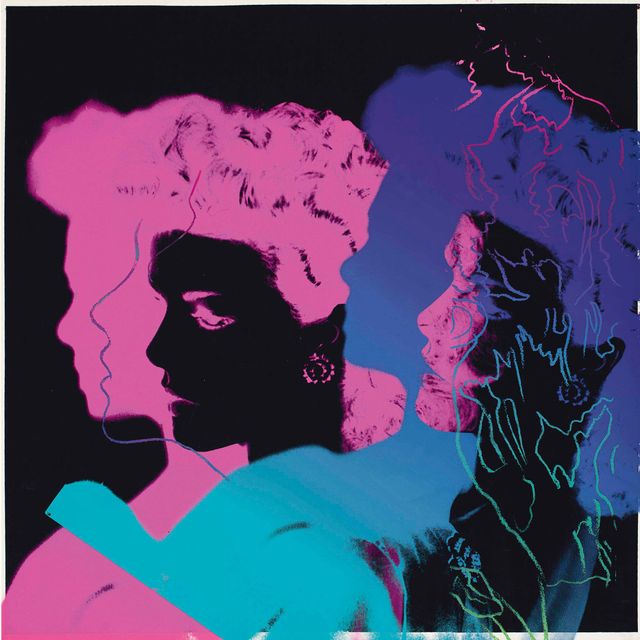 Andy Warhol — Принцесса Монако Каролина