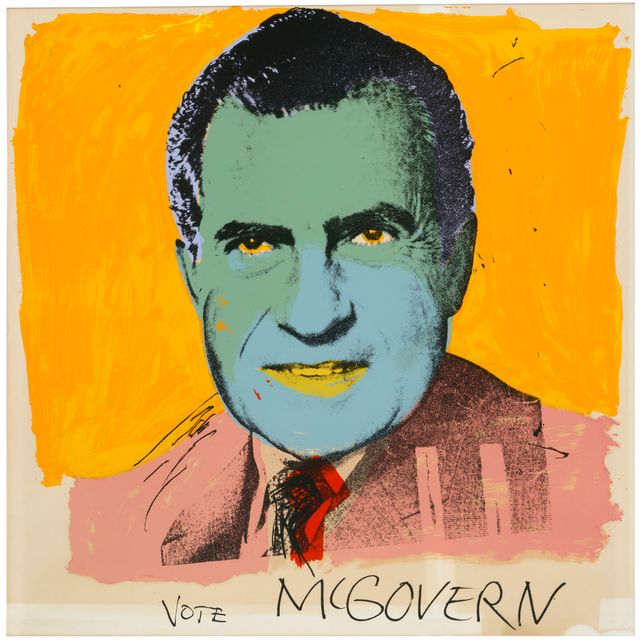 Andy Warhol — Голосуйте за Макговерна