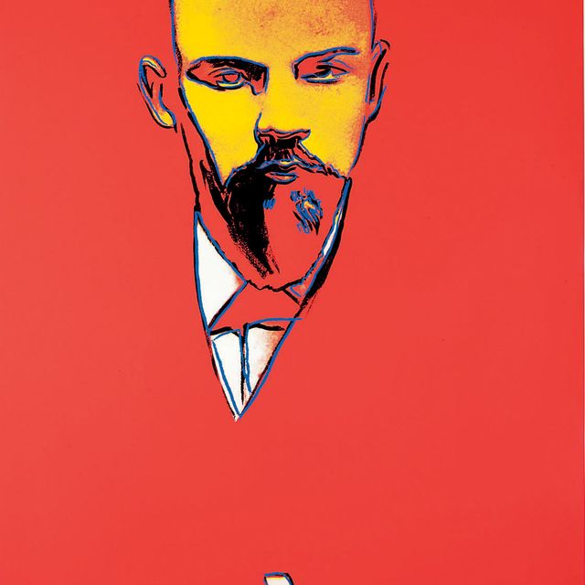 Andy Warhol — Красный Ленин (F. & S. II.403)