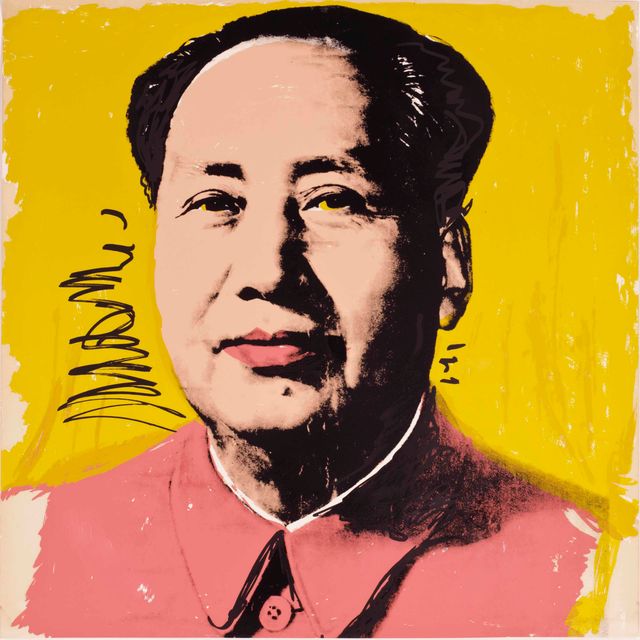 Andy Warhol — Мао: одна тарелка