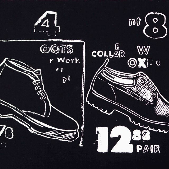 Andy Warhol — Рабочие ботинки