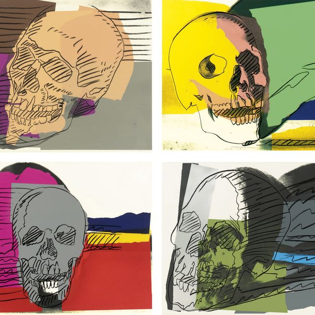 Andy Warhol — Черепа (F. & S. II.157-60)