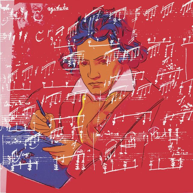 Andy Warhol — Бетховен (см. F. & S. IIB.390-393)