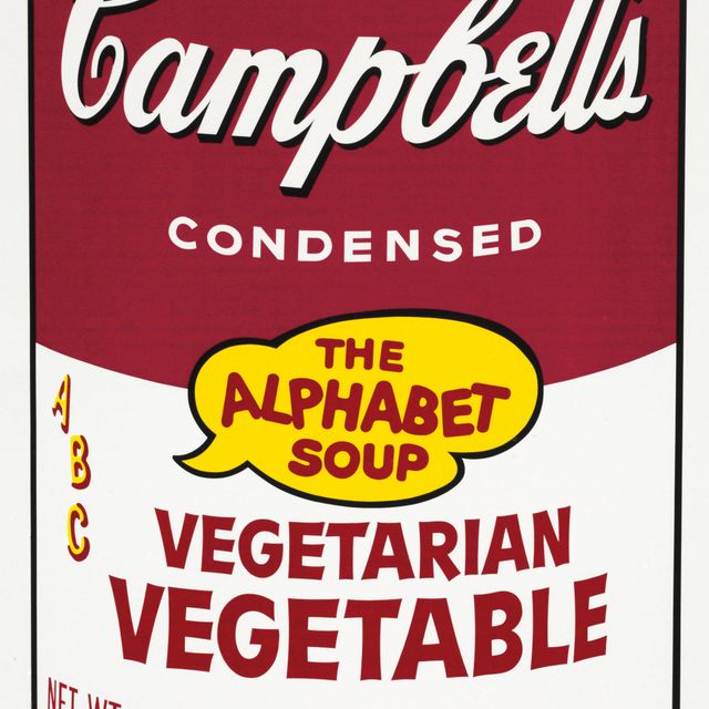 Andy Warhol — Вегетарианский овощ из супа Campbell's Soup II