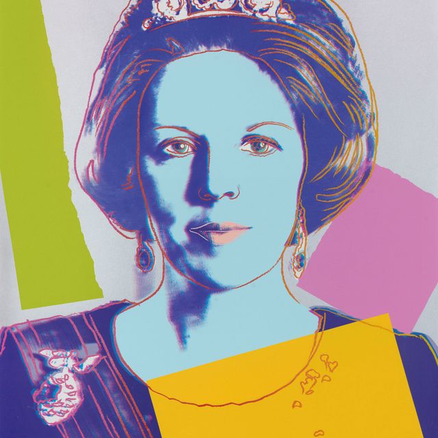 Andy Warhol — Королева Беатрикс, от: Reigning Queens (Королевское издание)