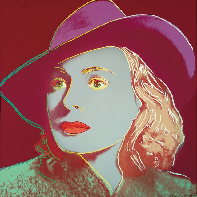 Andy Warhol — Со шляпой, от Ингрид Бергман (F. & S. IIB.315)
