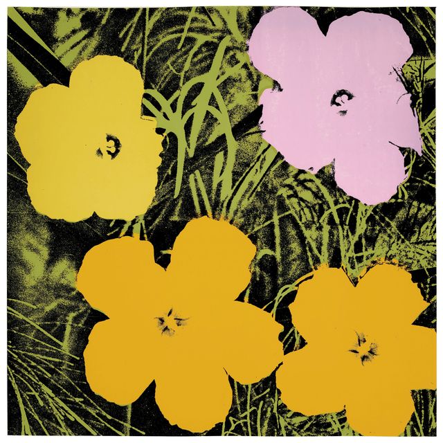 Andy Warhol — Цветы: одна тарелка
