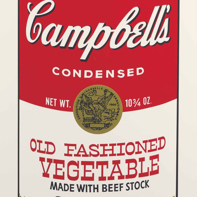 Andy Warhol — Старомодный овощной суп от Campbell's Soup II