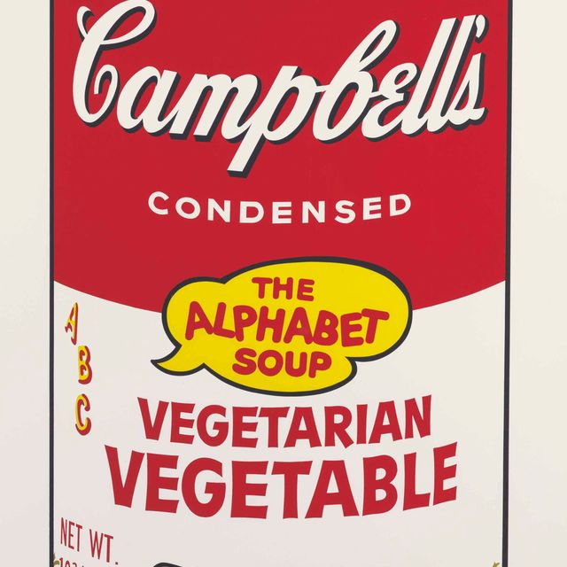 Andy Warhol — Вегетарианский овощ из супа Campbell's Soup II