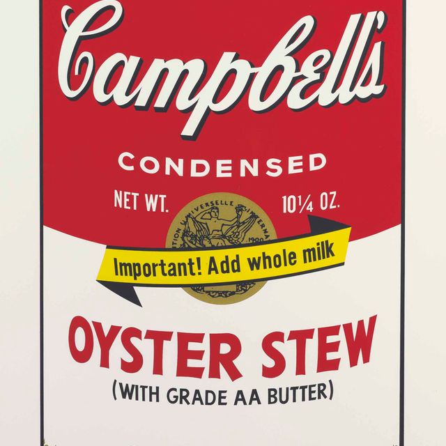 Andy Warhol — Рагу из устриц от Campbell's Soup II