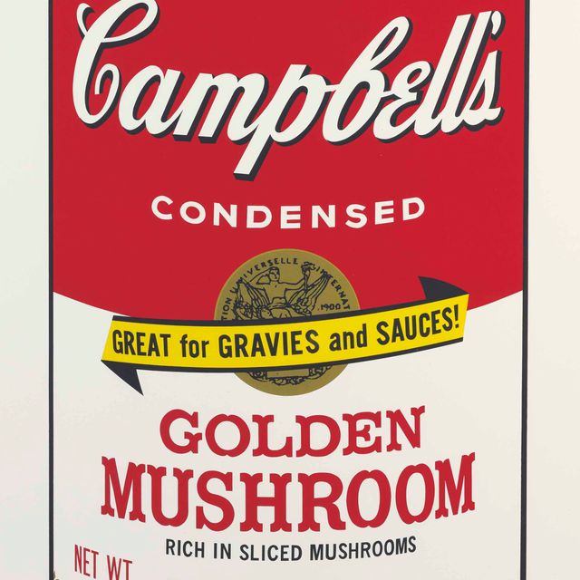 Andy Warhol — Золотистый гриб из супа Campbell's Soup II
