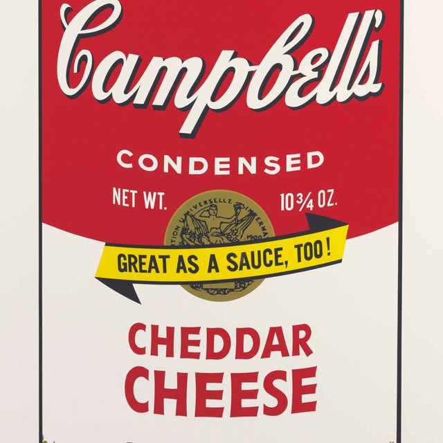 Andy Warhol — Сыр чеддер из супа Campbell's Soup II
