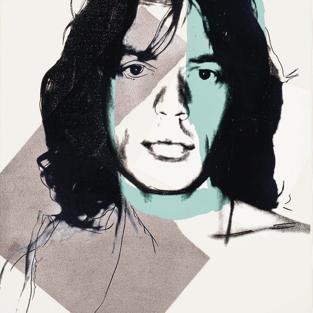Andy Warhol — Мик Джаггер : одна пластинка (F. & S. II.138)
