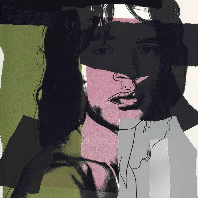 Andy Warhol — Мик Джаггер: одна тарелка