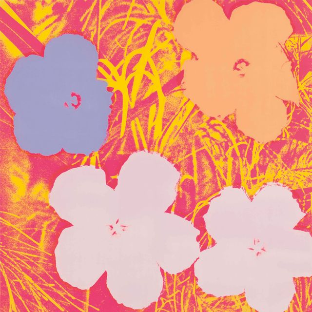 Andy Warhol — Цветы: одна тарелка