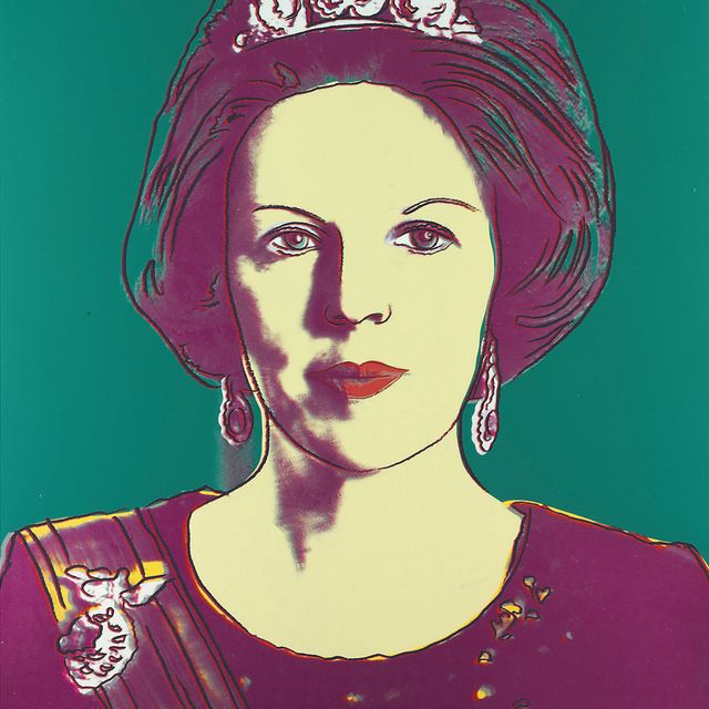 Andy Warhol — Королева Беатрикс, из "Царствующих королев" (ср. F. & S. IIB. 338-341)