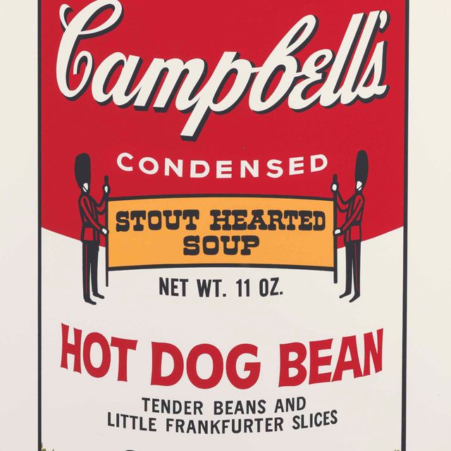 Andy Warhol — Хот-дог с фасолью от Campbell's Soup II