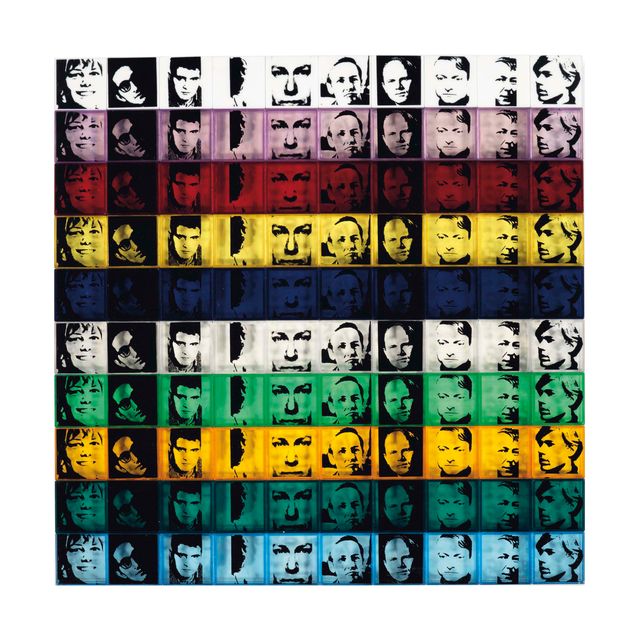Andy Warhol — Портреты художников, из десяти, выполненных Лео Кастелли