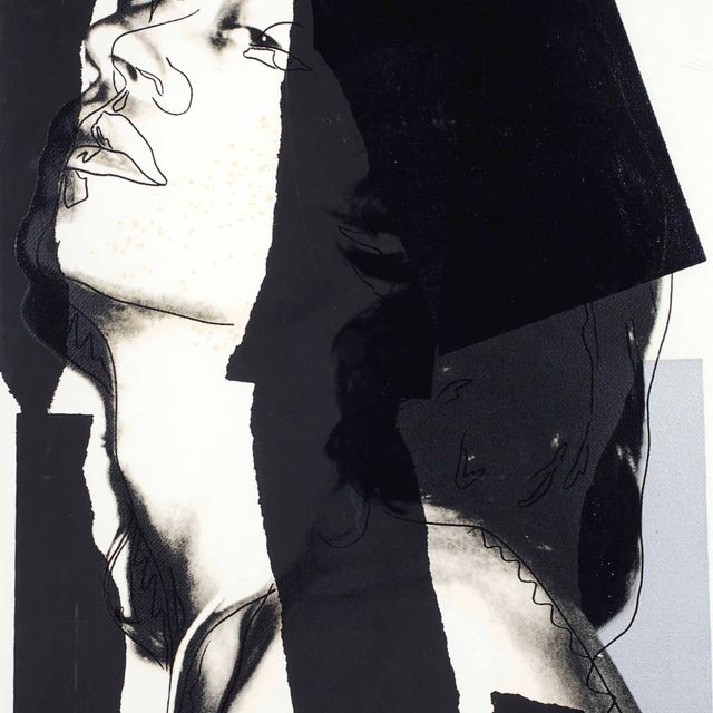 Andy Warhol — Мик Джаггер: одна тарелка