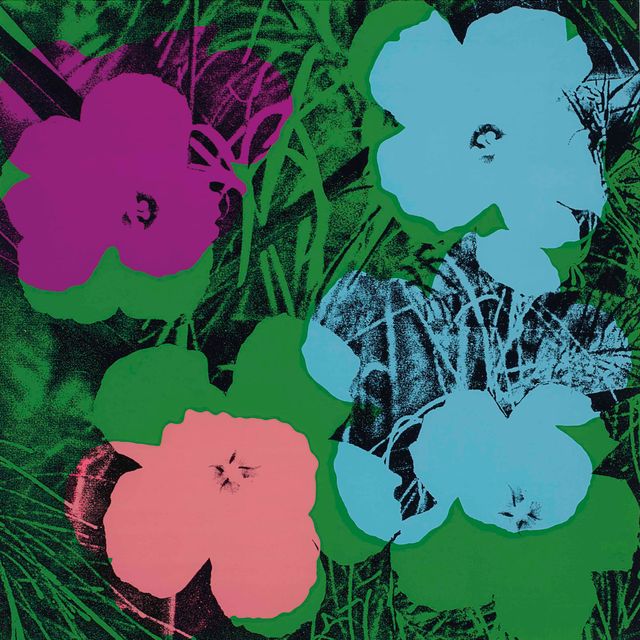 Andy Warhol — Цветы: одна тарелка
