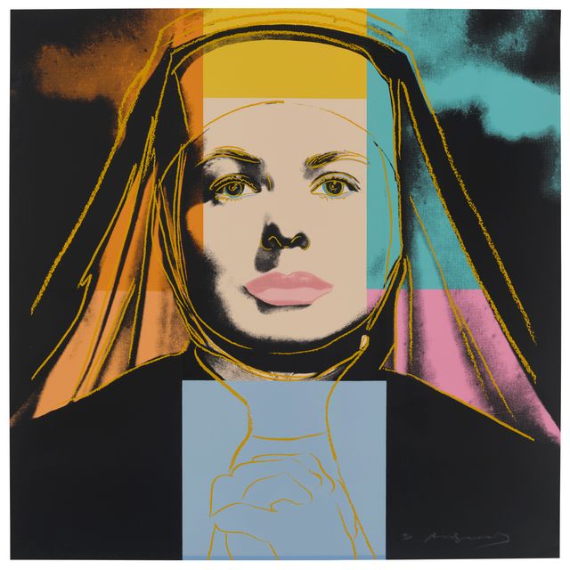 Andy Warhol — Монахиня, от: Ингрид Бергман
