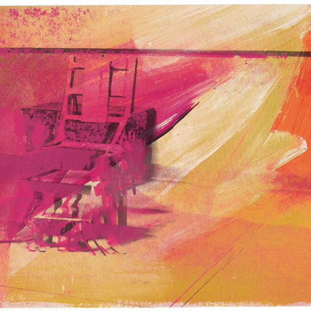 Andy Warhol — Электрические стулья : один принт