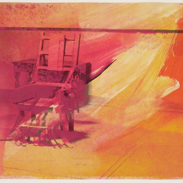 Andy Warhol — Электрические стулья: один принт