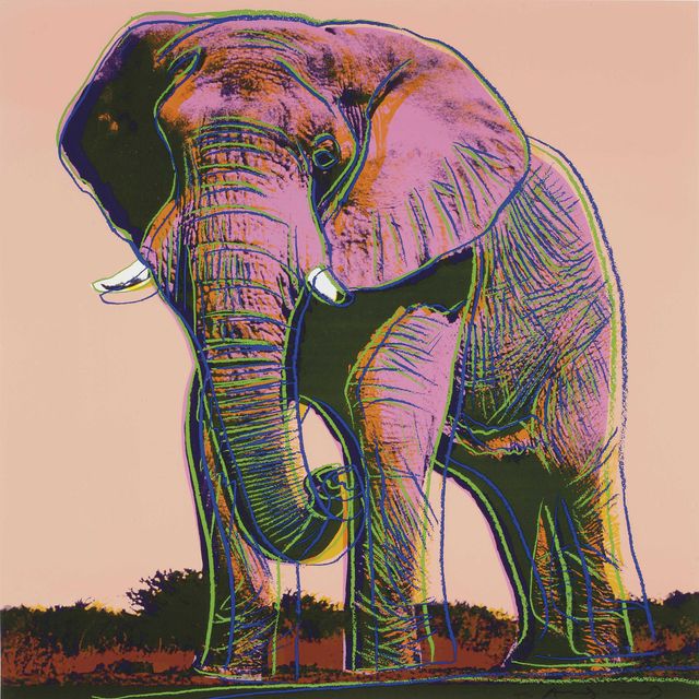 Andy Warhol — Африканский слон, принадлежащий к исчезающему виду (F. & S. II.293)