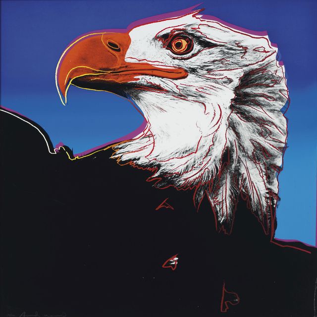 Andy Warhol — Белоголовый орлан, относящийся к исчезающим видам (F. & S. II.296)