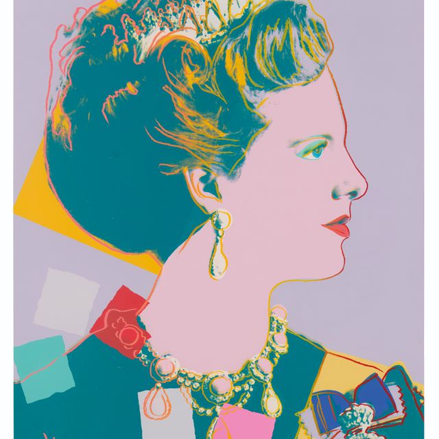 Andy Warhol — Королева Дании Маргрете II, от: Правящие королевы