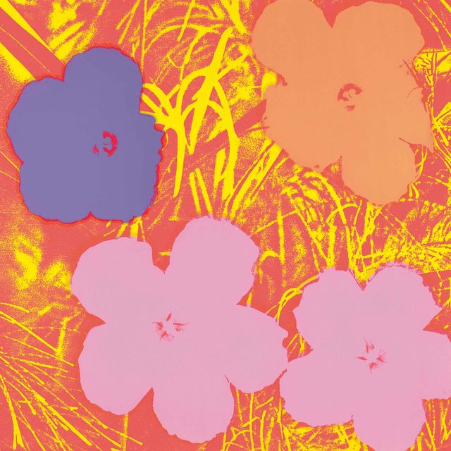 Andy Warhol — Цветы : одна тарелка (F. & S. II.69)