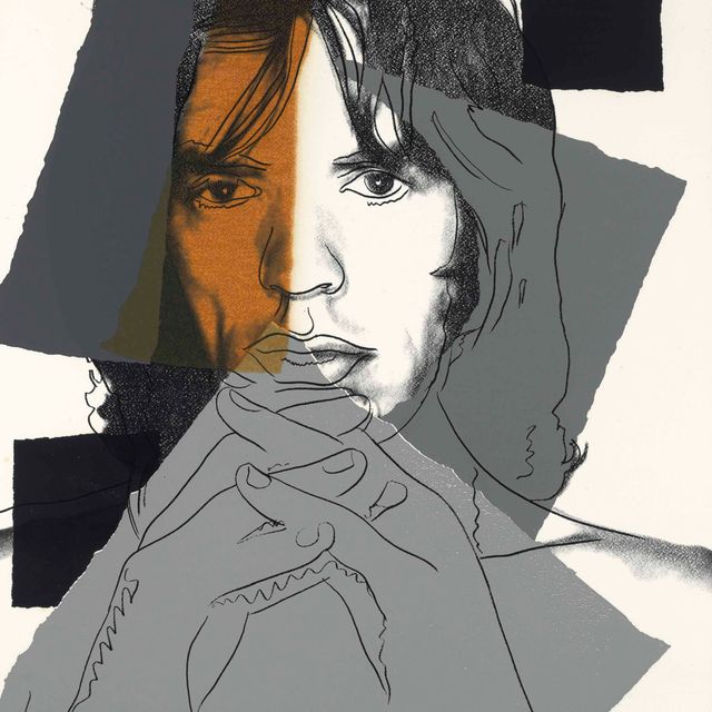 Andy Warhol — Мик Джаггер : одна пластинка (F. & S. II.147)