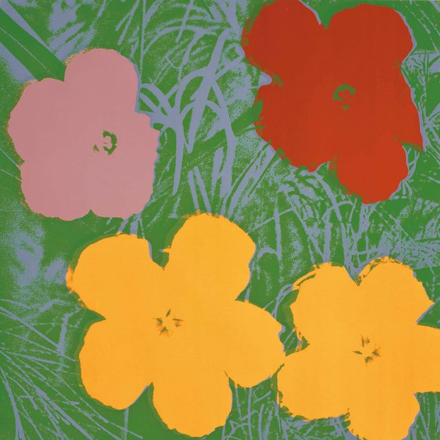 Andy Warhol — Цветы: одна тарелка