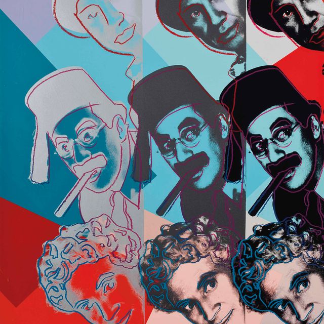 Andy Warhol — Братья Маркс, из "Десяти портретов евреев двадцатого века" (F. & S. II.232)