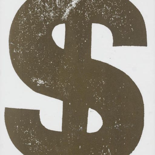 Andy Warhol — $ (1) : Одна тарелка (F. & S. 277)