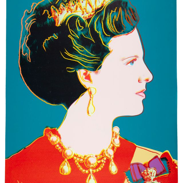 Andy Warhol — Королева Дании Маргрете II (см. F. & S. II.343)